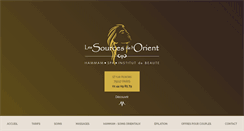 Desktop Screenshot of les-sources-del-orient.com
